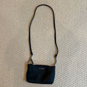 Brand new, black Calvin Klein crossbody purse